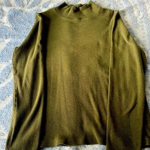 Marsh Landing cowl neck sweater.